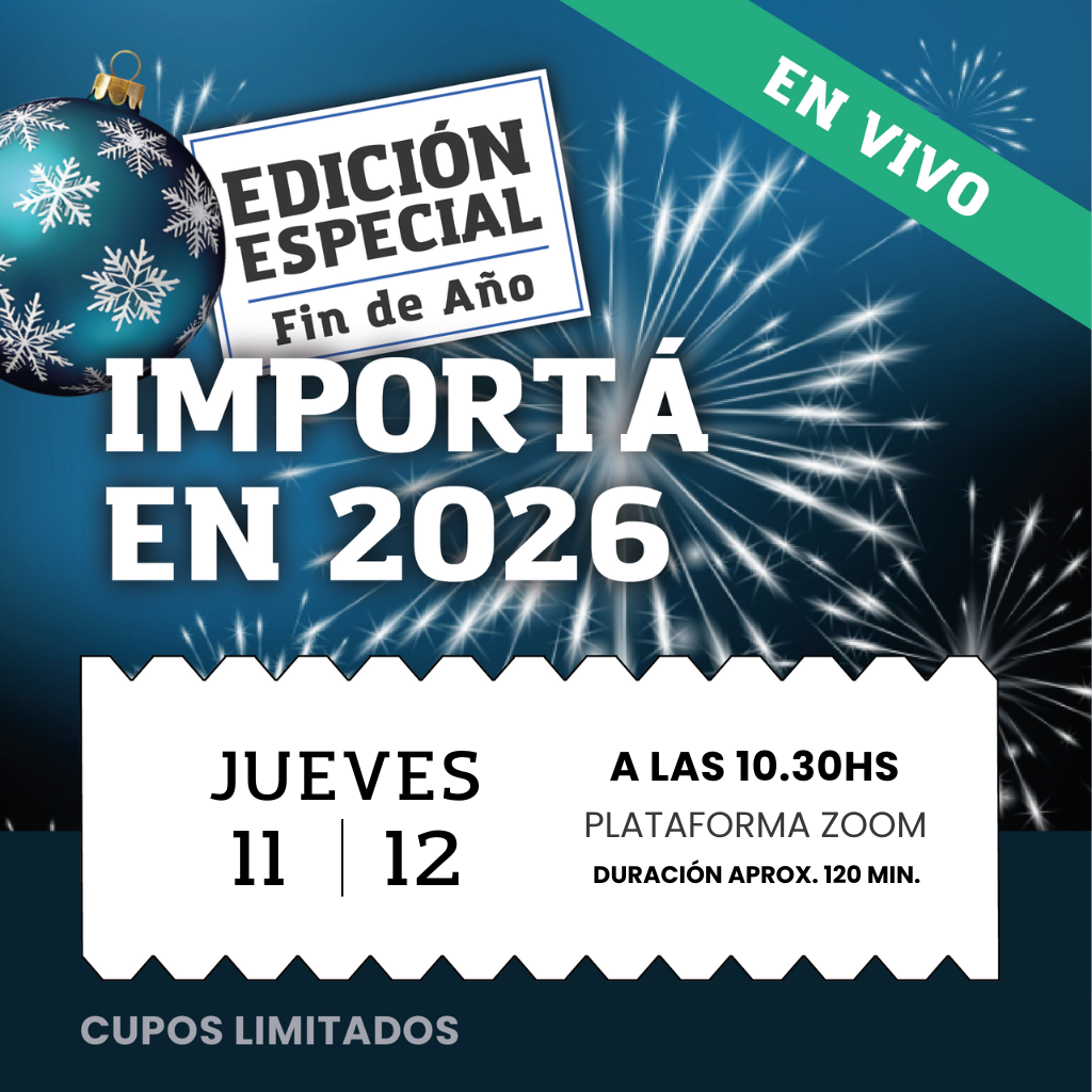Curso en Vivo - Como importar en 2026