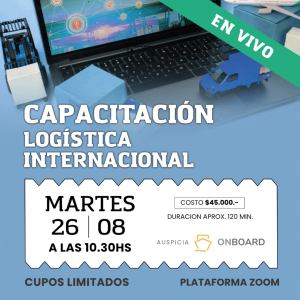 Inscribite - Logistica internacional 2025 Nuevo